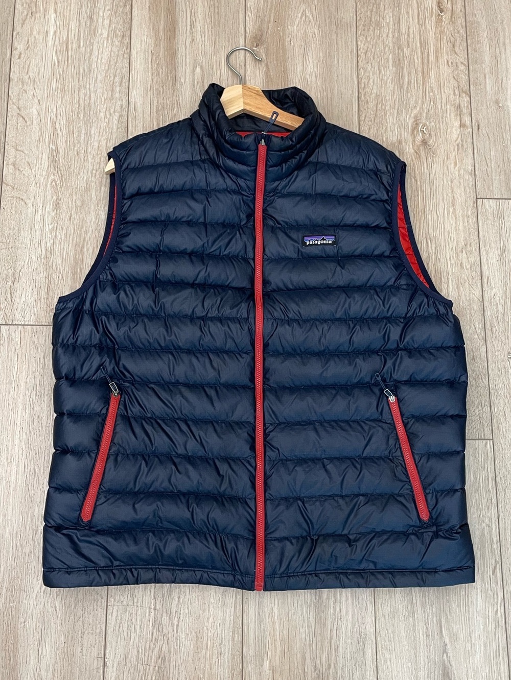 Patagonia Goose Down Puffer Vest, Navy
